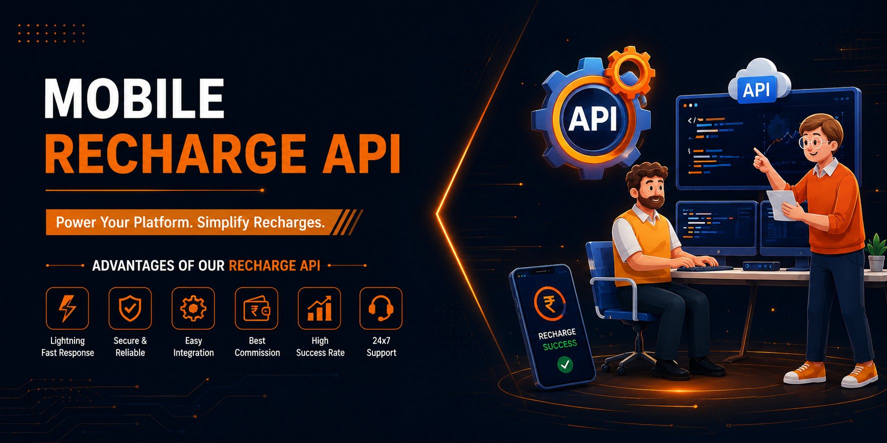  API Solution  mobile recharge  Slider Image 4